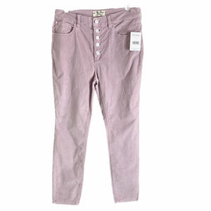Free People Sun Chaser Cords Skinny Pants 30 NEW